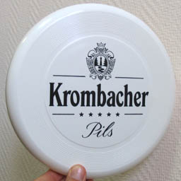Фрисби с логотипом Krombacher